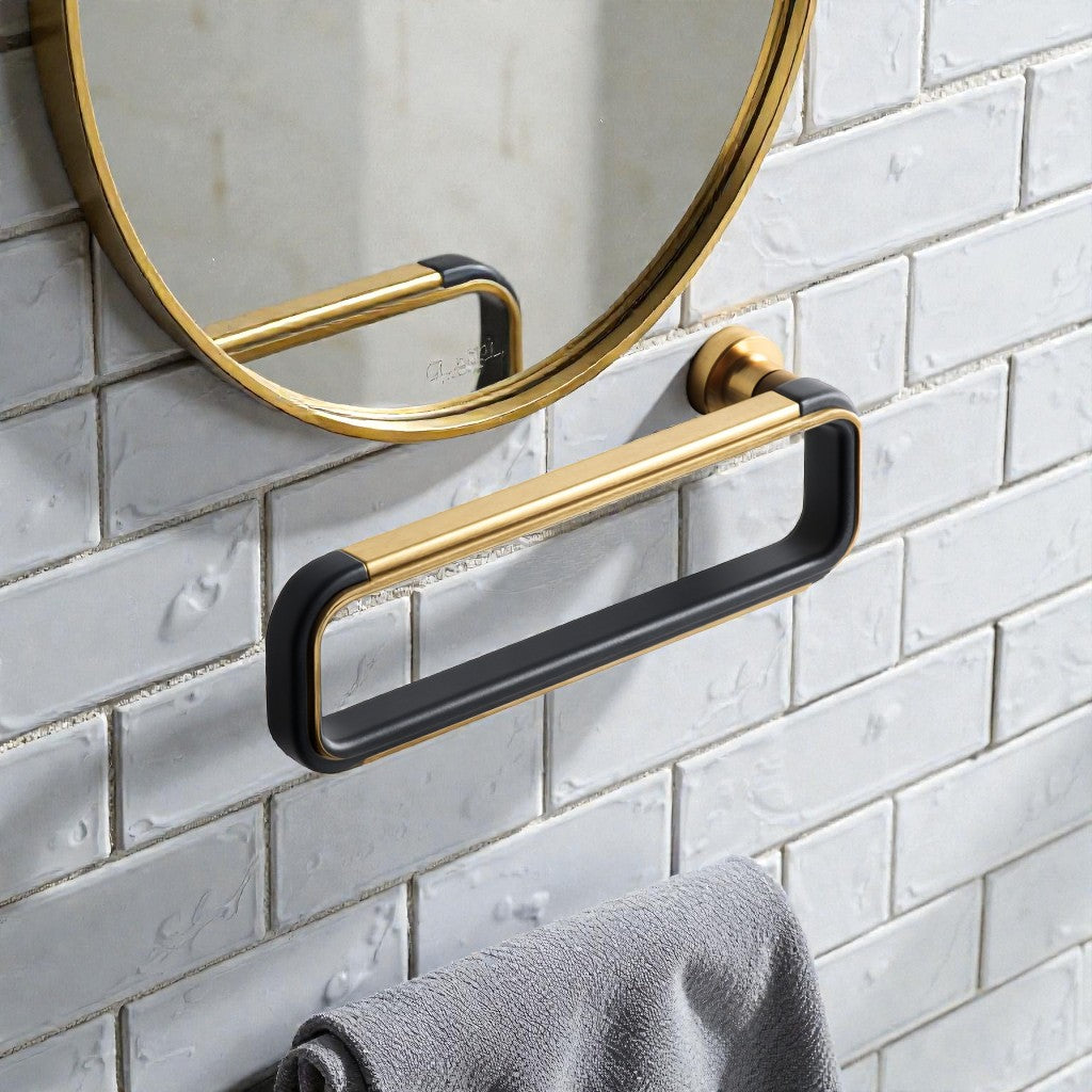 Terlinzo Modern Hand Towel Ring - Rectangular Style